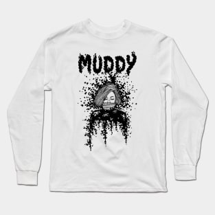 Inked Girl-Muddy Long Sleeve T-Shirt